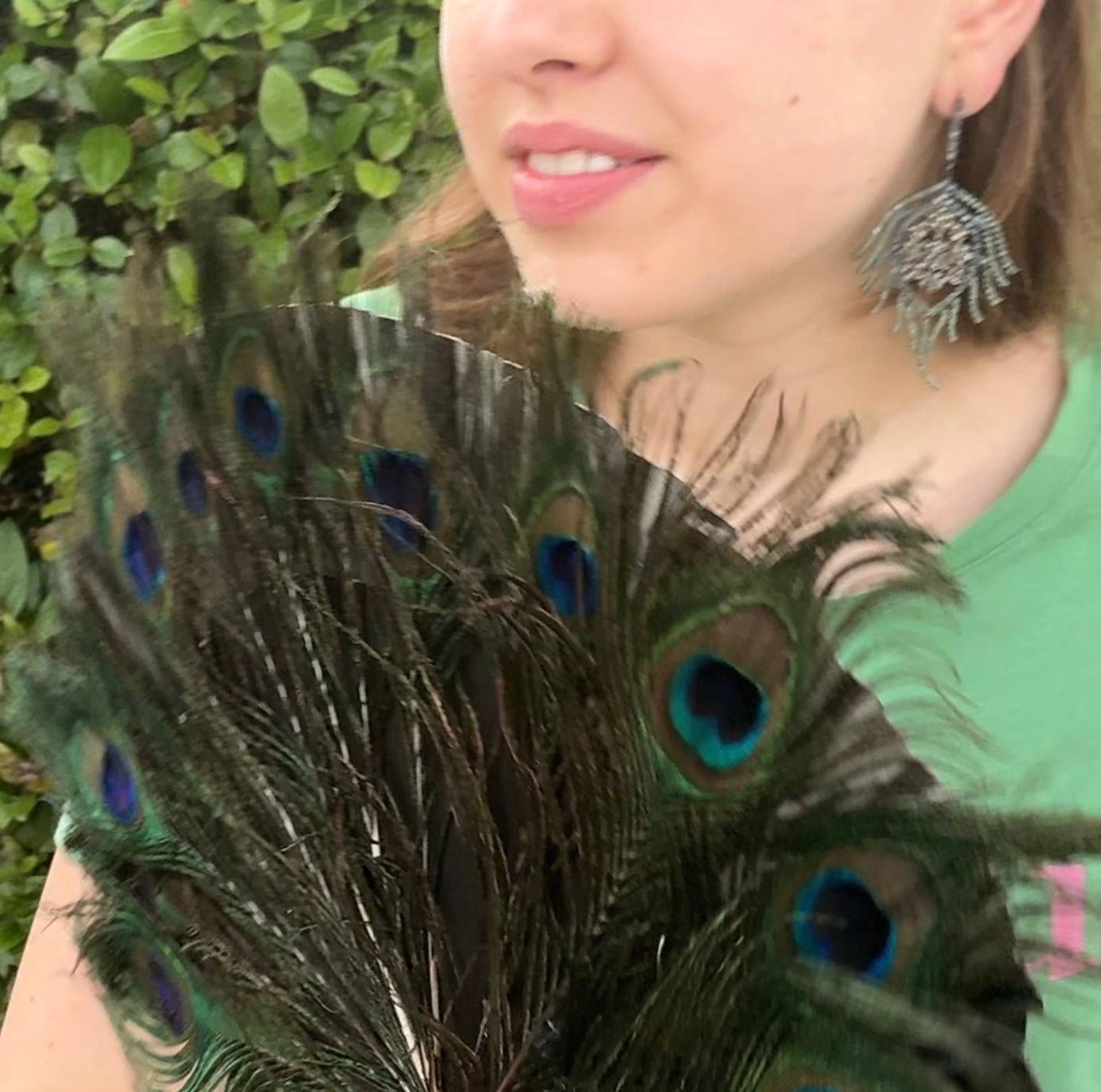 LE PEACOCK EARRINGS